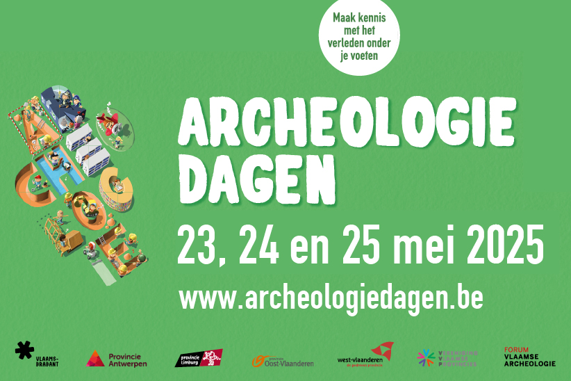 Archeologiedagen, 23-25 mei, www.archeologiedagen.be