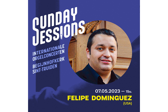 Felipe Dominguez (USA) - 7 mei 2023 - Begijnhofkerk Sint-Truiden